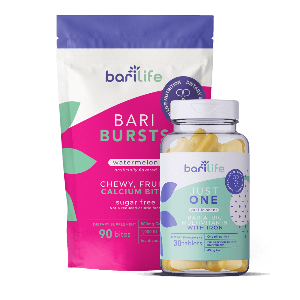 BariLife BARI BURSTS & Just One Bariatric Multivitamin